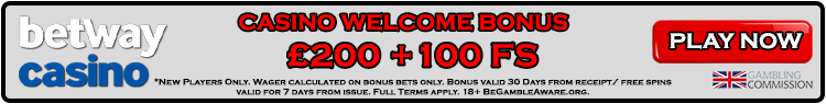 BetWay casino Bonus