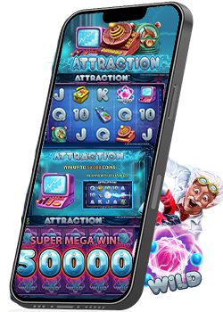 Play Attraction slot on mobile