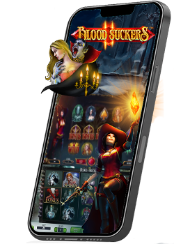 Play Blood Suckers slot on mobile devices