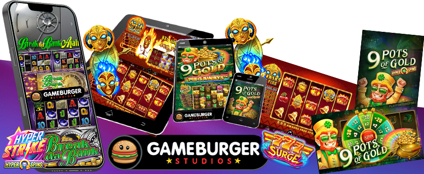 Gameburger Studios Slots on mobile & Tablet devices