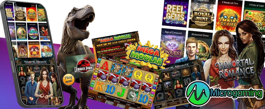Microgaming Online Slots on the mobile