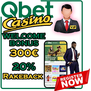 QBet Casino Welcome Bonus
