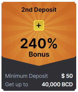 BC GAME Casino 2nd Deposit Bonus