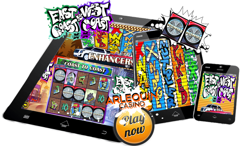 Play The East Cost West Coast Slot On Mobile Devices