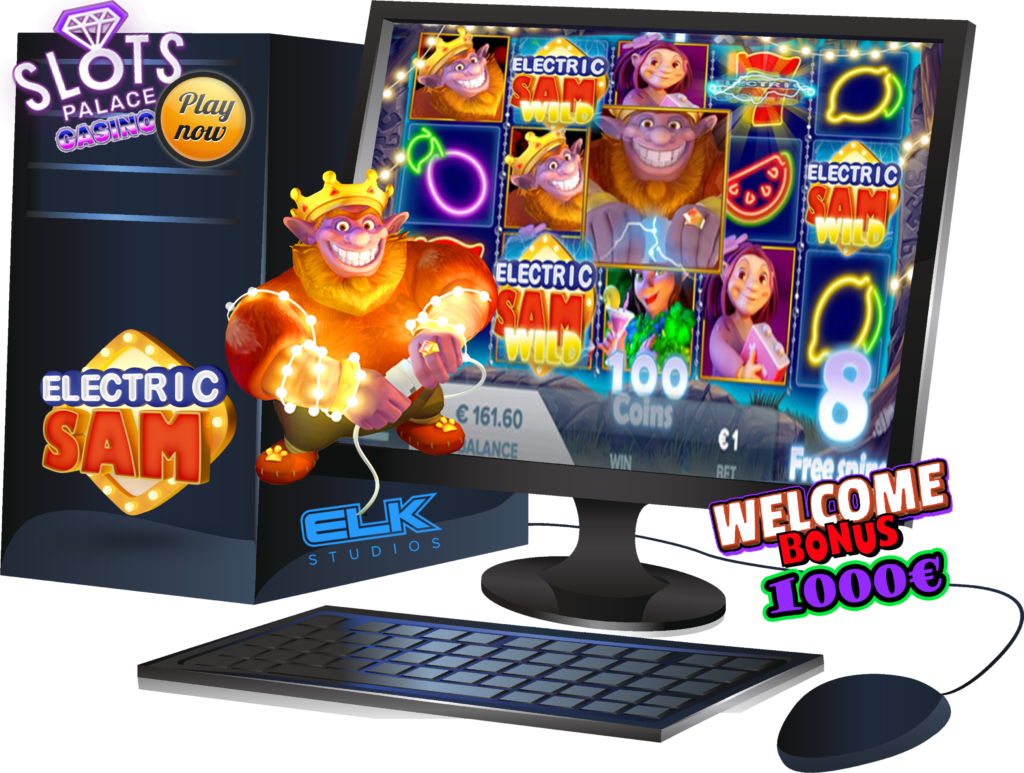 Play Electric Sam Slot at SlotsPalace Casino