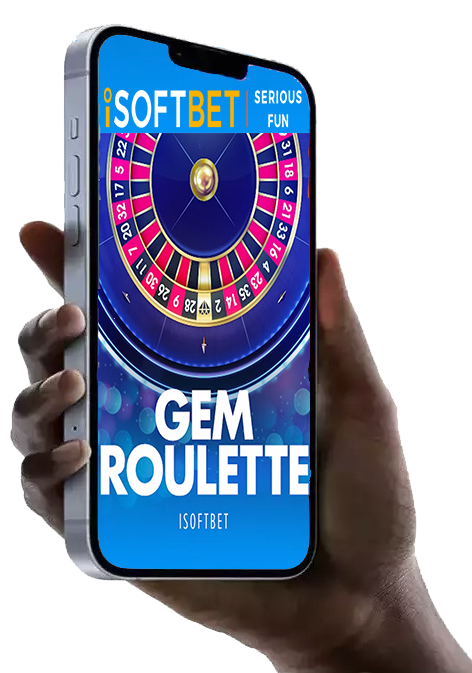 Play Gem Roulette by IsoftBet On Mobile