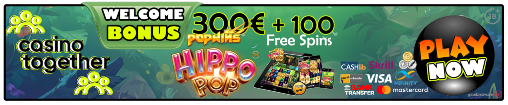 Play HippoPop Popwins At Casino Together