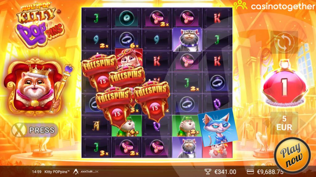 KittyPop Slot at Casino Together