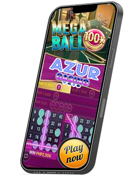 Play The mega ball live game at Azur Casino