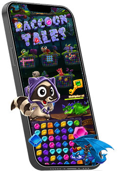 Play The Raccoon Tales Slot with mobile devices