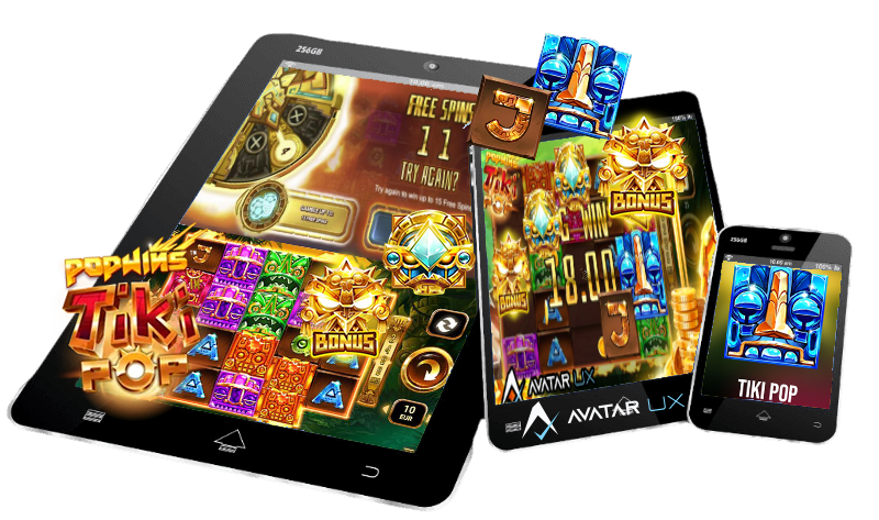 Play TikiPop™ On Mobile & Tablet Devices