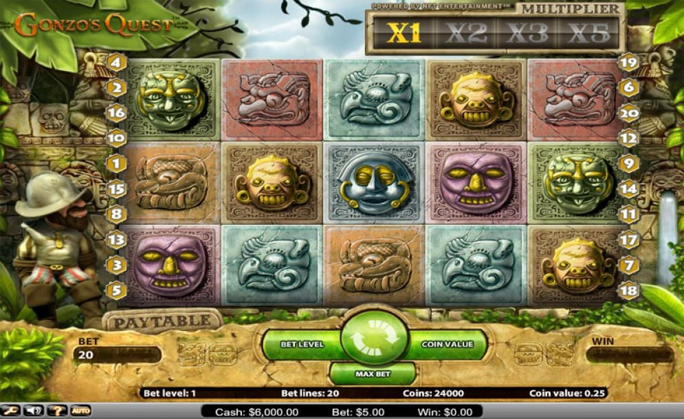 Play Gonzos Quest Slot