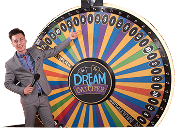 Play Dream Catcher at Azur Casino!