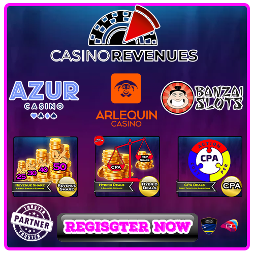 Casino Revnues Sub Affiliates