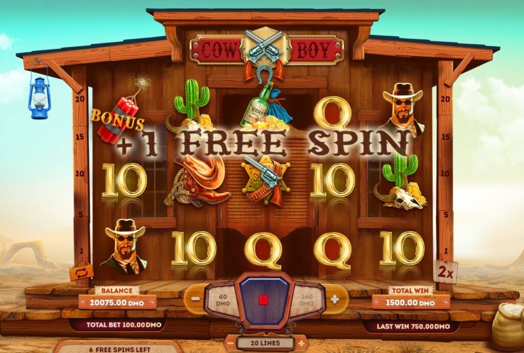 The Cowboy Slot Free Spins