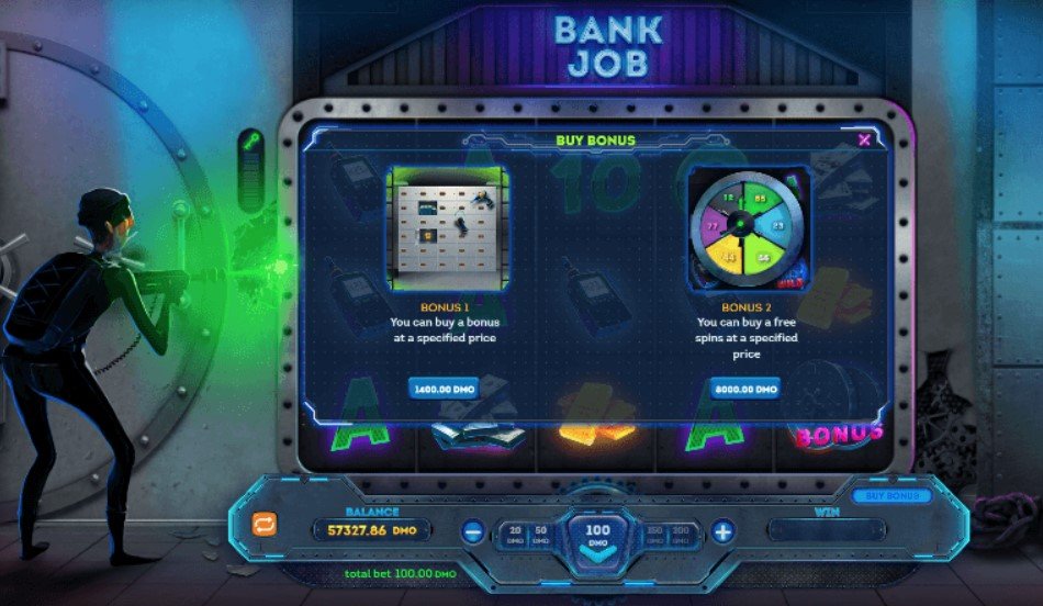 The Bank Job Slot Gameplay