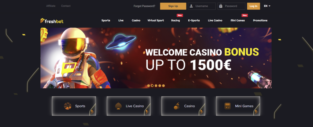 Exclusive FreshBet Casino and Sportsbook Review