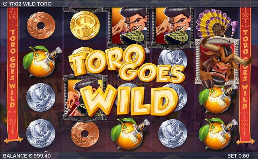 wild toro slot base